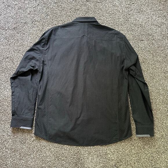 JB Holt the Truman gray button down shirt size XL Mens - Picture 3 of 9